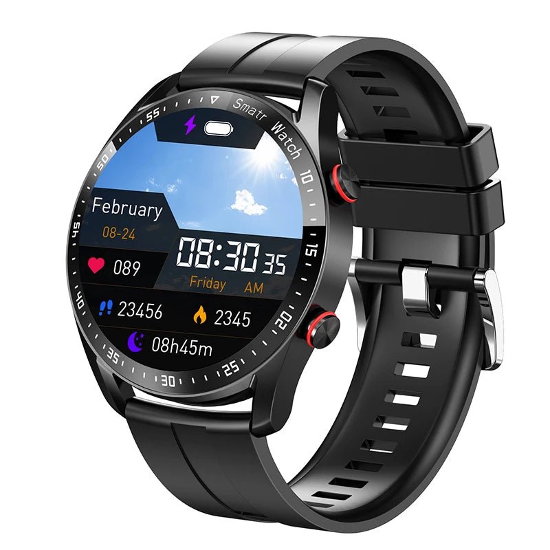 2024 Waterproof Bluetooth Smartwatch for Men and Women ⌚️💦 - Compatible with iPhone &amp; Samsung, Full Touch Screen, IP67 - LUCKY FIG