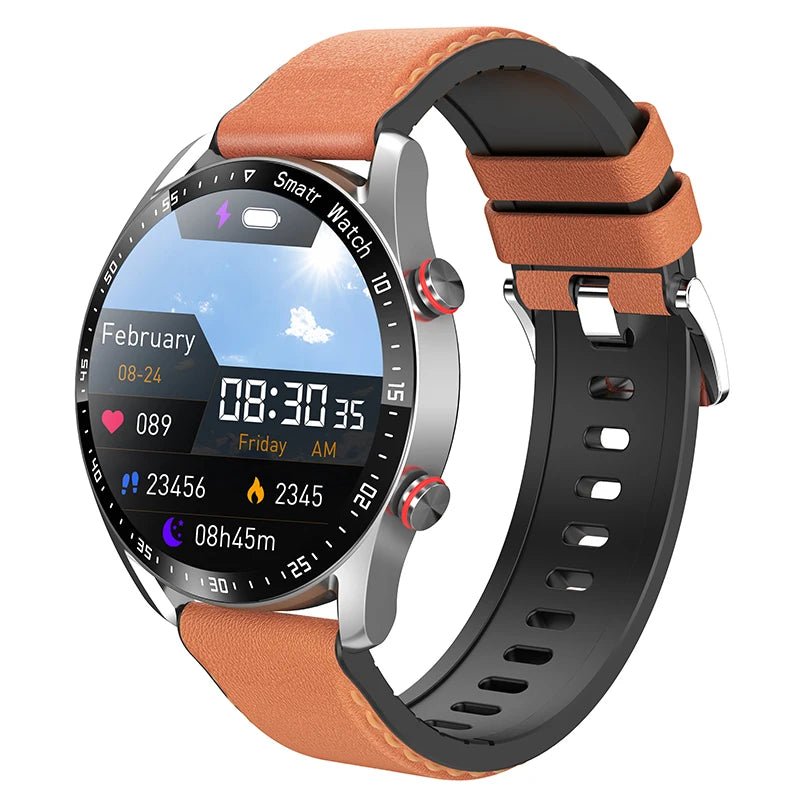 2024 Waterproof Bluetooth Smartwatch for Men and Women ⌚️💦 - Compatible with iPhone &amp; Samsung, Full Touch Screen, IP67 - LUCKY FIG