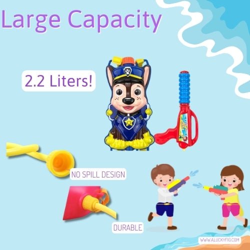 Epic Water Battles with the 2200ML Paw Patrol Water Blaster - LUCKY FIG