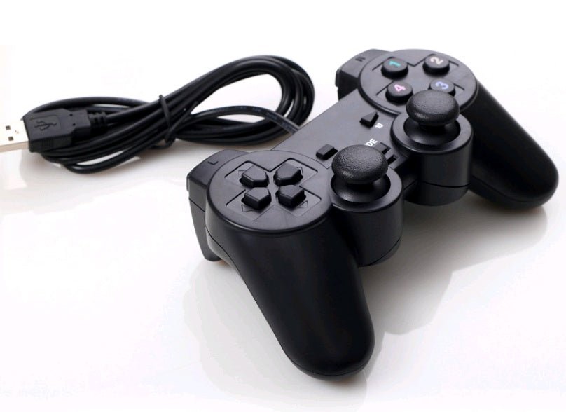 Game Console Controller | USB Interface | Dual Vibration | 360° Analog Joysticks - LUCKY FIG