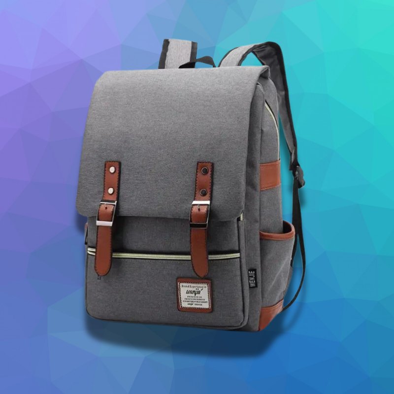 Multi - Compartment Urbanite Backpack - Sleek and Durable Canvas - LUCKY FIG