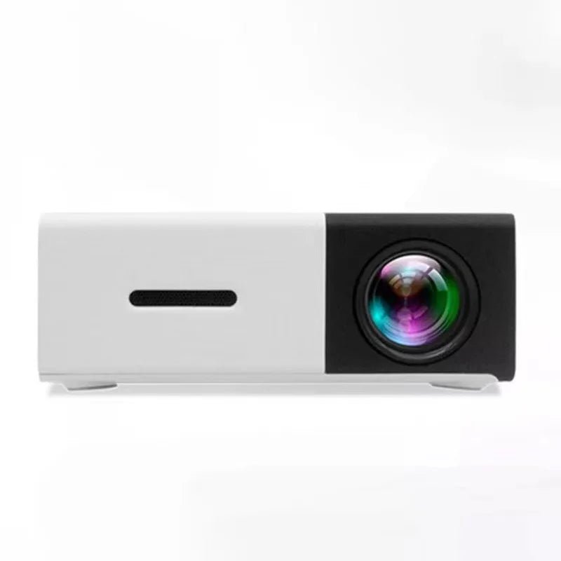 Multi - Interface Mini Portable Projector - Compact Laser+LED Video Entertainment - LUCKY FIG