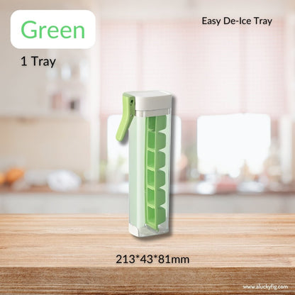 One Touch Release Ice Tray - Food - Grade BPA - Free PET | Easy De - Icing - LUCKY FIG