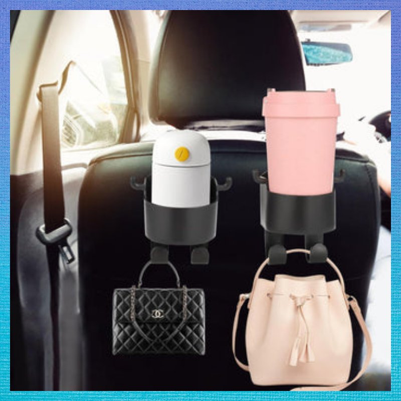 Premium Backseat Organizer with Touchscreen Tablet Holder - Multi - Pocket Car Storage Solution - LUCKY FIG